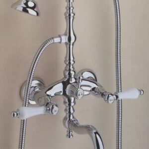 Gessi Dolcevita gruppo vasca finitura cromo oro  8615