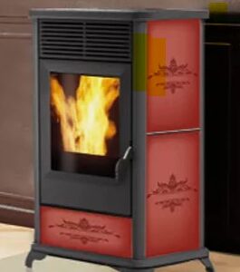 Stufa a pellet  Edikamin Italiana camini classica plus 8 kw