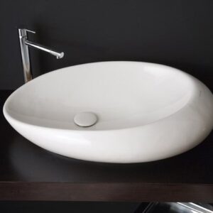 Lavabo da appoggio bacinella Moai Scarabeo cod 8601